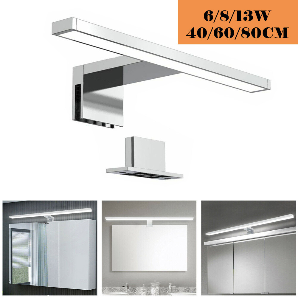 LED Bad Spiegel-Leuchte 400/600/800cm Badezimmer Beleuchtung IP44