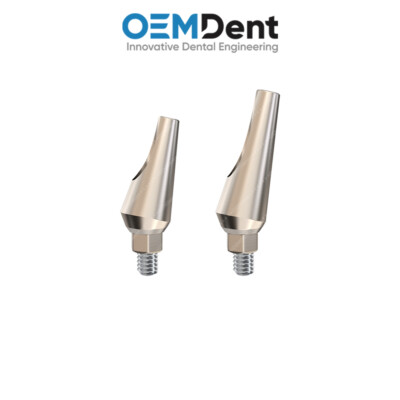 Angulated Abutment 15° - Cortex  2.42mm Hexagon Compatible