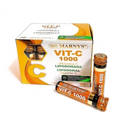 Marnys Liposomal Vitamin C 1000mg 20 Vials. immune system