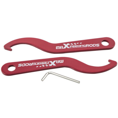 2x Coilover Adjustment Tool Steel Spanner Wrench for Aftermarket Shock Absorbers