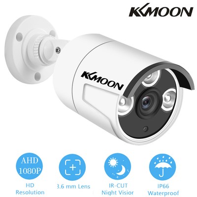 LOT KKMOON 1080p CCTV Analog Surveillance Camera IP66 Waterproof Night View Y9G0