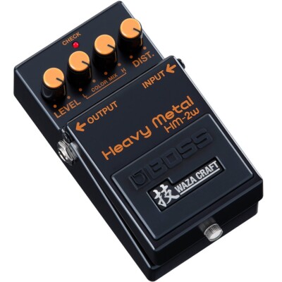 Used Boss HM-2W Waza Craft Heavy Metal Distortion Guitar Effects Pedal