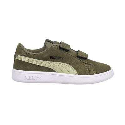 

Puma Smash V2 Sd V Slip On Youth Boys Зеленые кроссовки Повседневная обувь 365177-32, Зеленый, Puma Smash V2 Sd V Slip On Youth