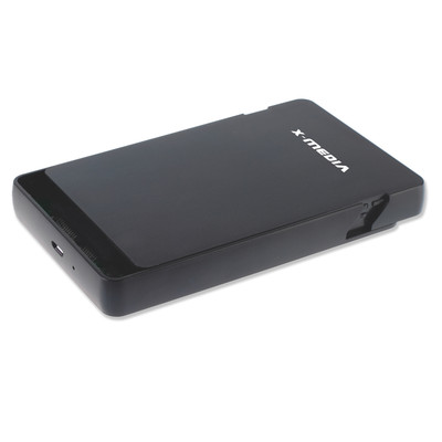 X-MEDIA 2.5-Inch USB2.0 SATA SSD 7mm 9.5mm Hard Disk HDD External Enclosure Case