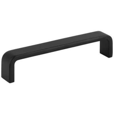 Square Asher Cabinet Pull - Matte Black