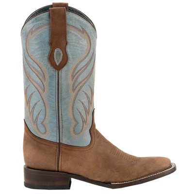

Мужские повседневные ботинки Ferrini Hunter Square Toe Cowboy Синие, Коричневые 11093-10, Blue;brown, Ferrini Hunter Square Toe Cowboy