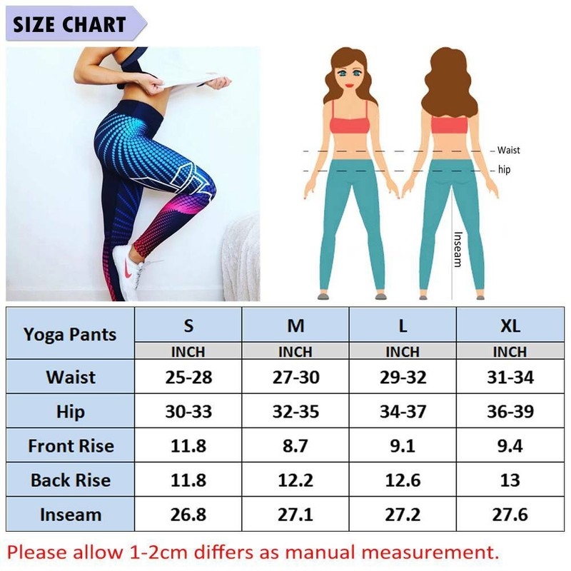 Women High Waist Yoga Pants Butt Lift Leggings Workout Ruched Booty Gym Trousers 2