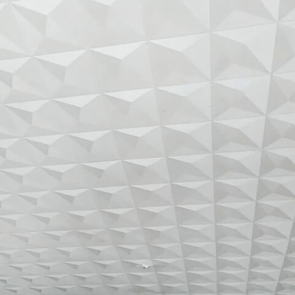 Wallpaper White Ceiling Diamond 3d Diamond Pattern Wallpaper
