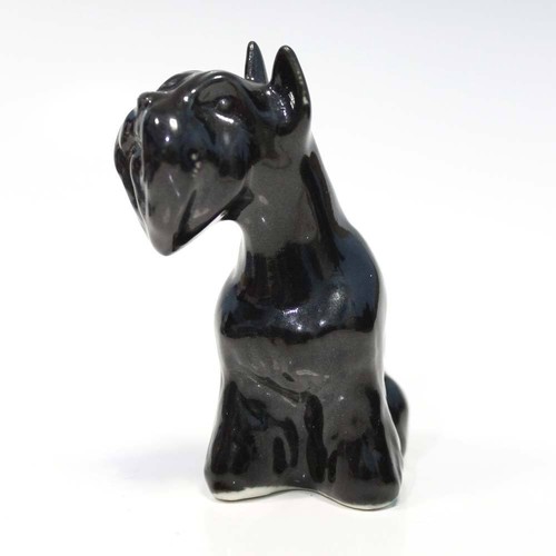 Broche Chien Schnauzer En Argent Plaqué - Marque Art Dog - Neuf Avec étiquette