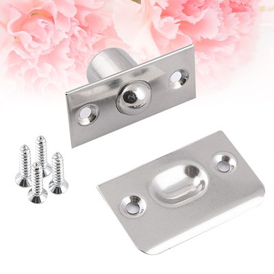  2 Pcs Hidden Cabinet Lock Closet Door Drawer Stainless Steel