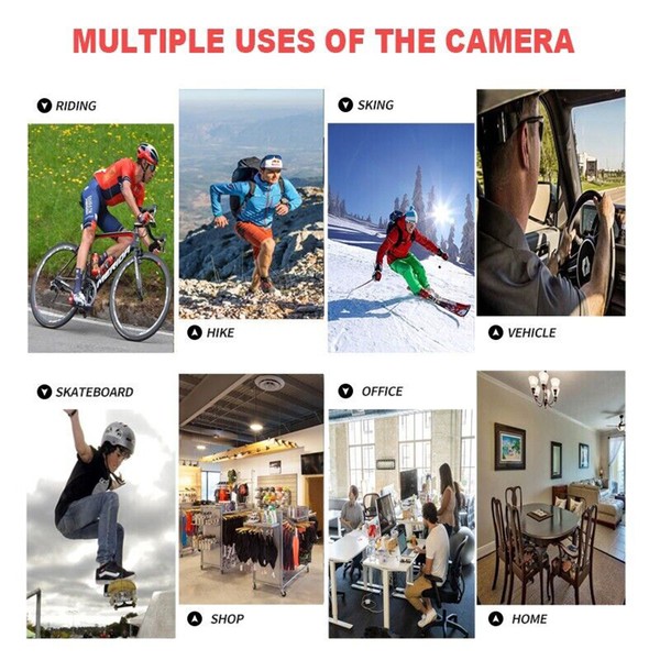 Diverse activities captured by versatile camera usage.
