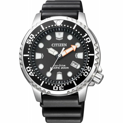 Pre-owned Promaster Citizen  Bn0156-05e Marine Eco-drive Diver Japan Made Mens Watch Us4