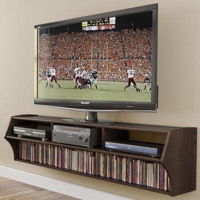 Center Adjustable Wall Mount W Lower Shelf Organizer