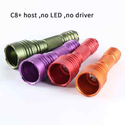 Convoy C8+ Flashlight Host Shell DIY with Wrist Strap