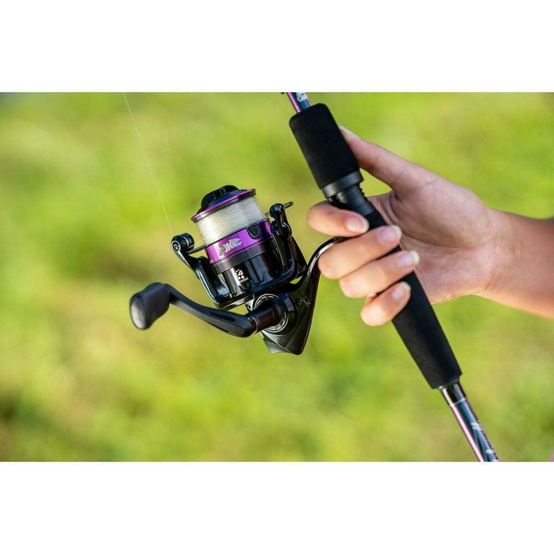 Abu Garcia 6&rsquo;6&rdquo; Gen Ike Fishing Rod and Reel Spinning Combo Medium Power