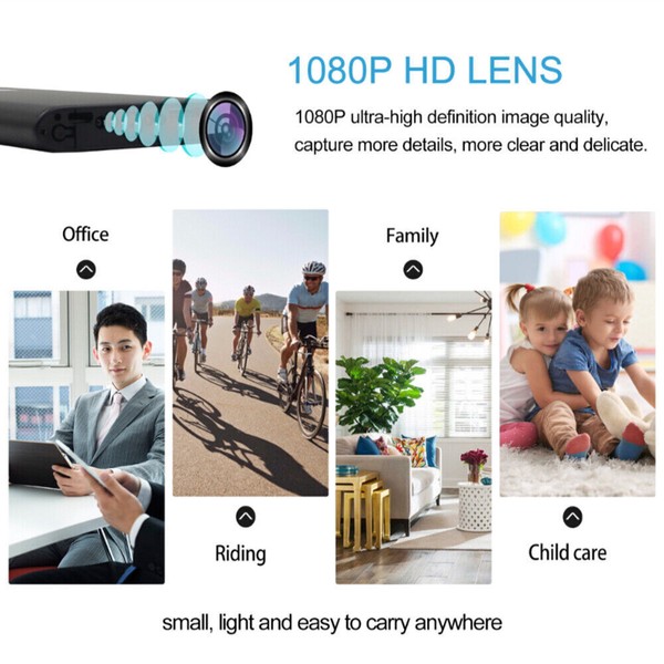 Versatile 1080P HD camera used in diverse settings.