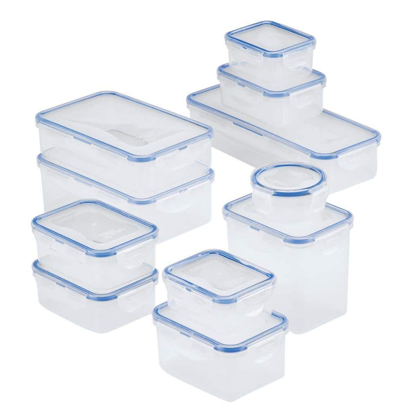 22-pc Set Plastic Kitchen Organizer Leakproof