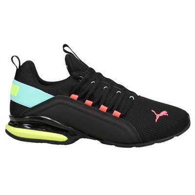 Женские черные кроссовки Puma Axelion Lace Up Повседневная обувь 19409304