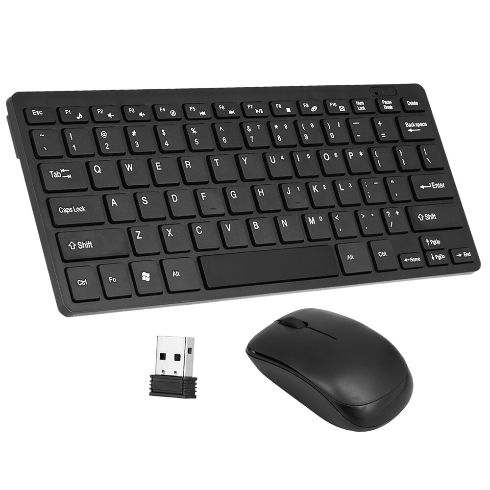 Mouse Combo Ultra Thin Usb Receiver Adapter Protective