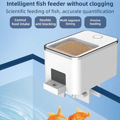 WiFi Intelligent Automatic Feeder Aquarium Fish Feeder Mobilephone Control J2R2