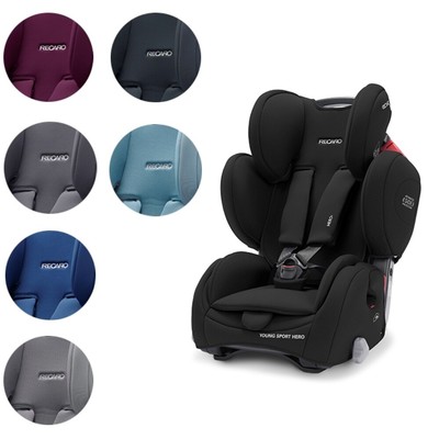 RECARO Young Sport Hero Core Prime Autositz Kindersitz Gruppe 1, 2, 3