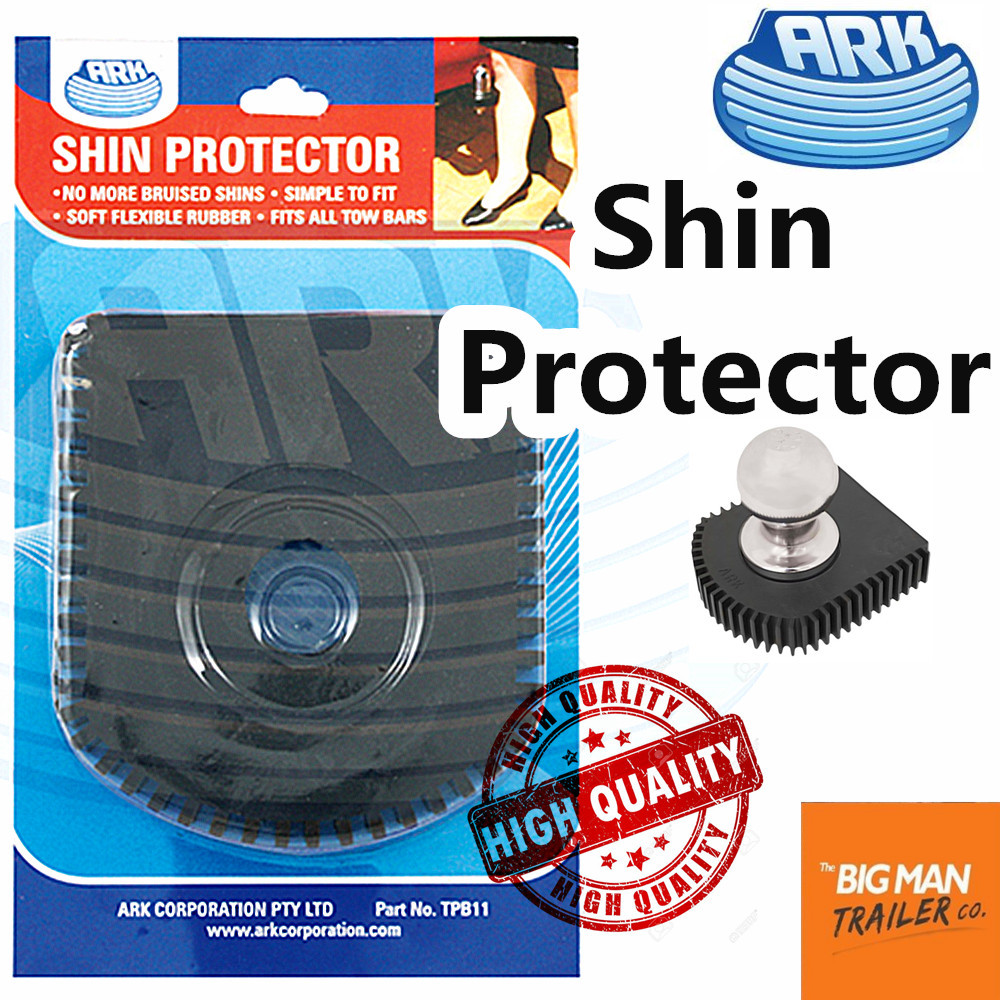 Ark Tow Bar Towing Gear Black Shin Protector Rubber For Car Trailer