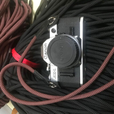 HandMade Braided Camera Single Shoulder Neck Strap Rope + Leather for Leica Sony