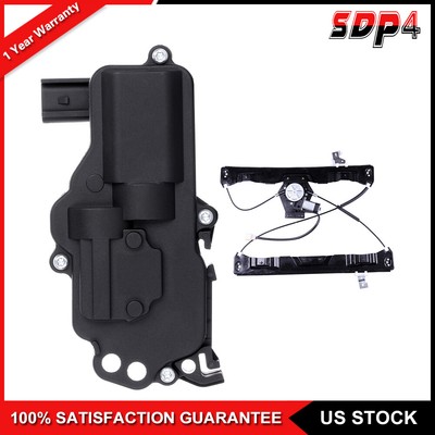 Front Right Door Lock Actuator and Window Regulator For 2003-2009 Ford Explorer