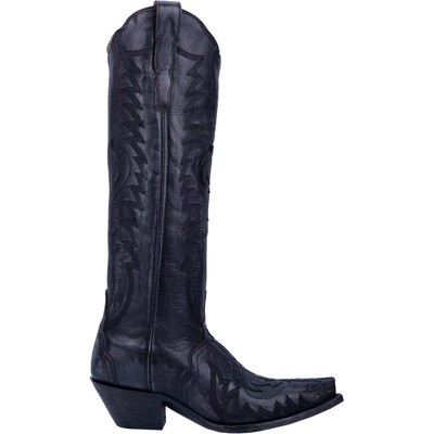 Dan Post Boots Hallie Snip Toe Cowboy Womens Black Casual Boots DP4027