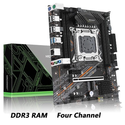 LGA 2011-3 MACHINIST X99 Motherboard Xeon E5 V3 V4 DDR3 RAM Dual M.2 Micro-ATX W