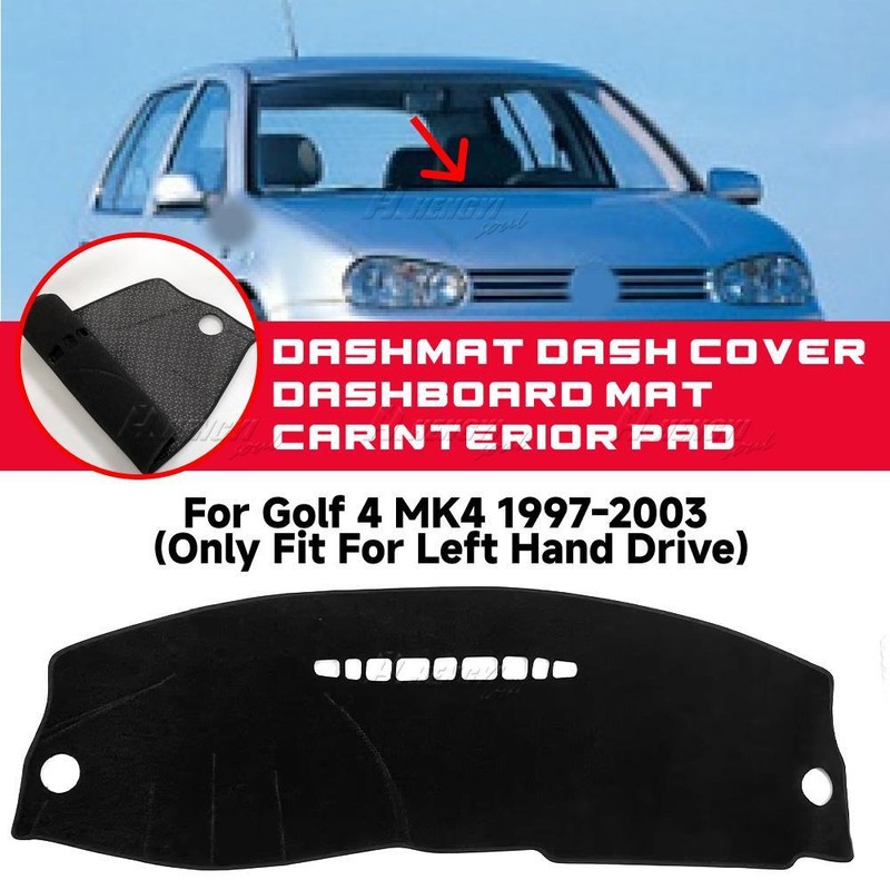 Armaturenbrett Abdeckmatte Abdeckung Sonne Schutz Teppich FÃ¼R Vw Golf Mk4 97-03