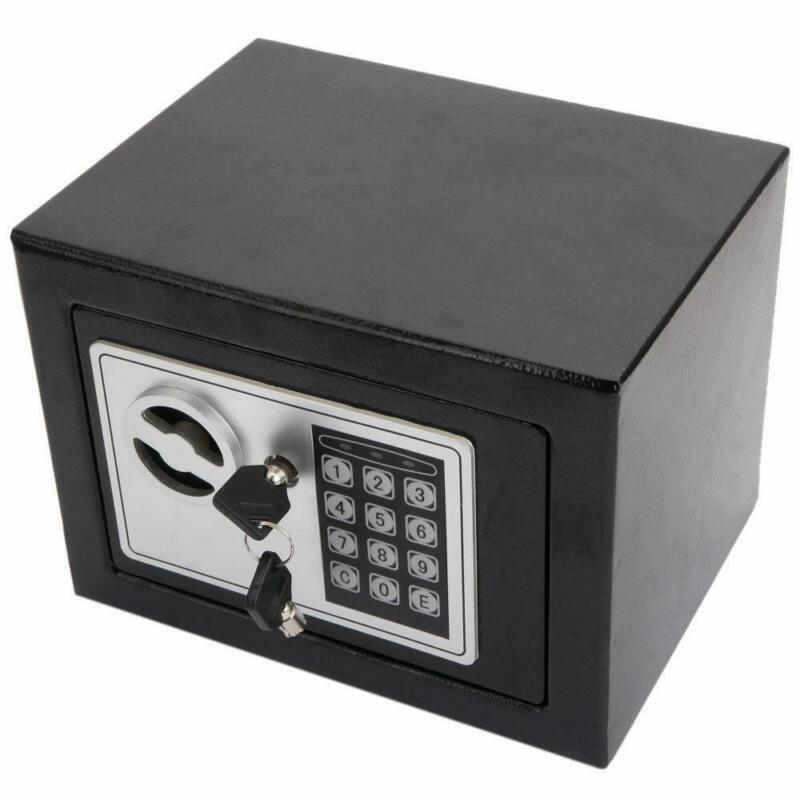 Functiona Electronic Safe Box Keypad Lock Security Home Office Gun Valuables