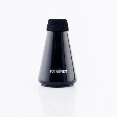 Lightweight Practice Trumpet Mute Silencer，Trumpet Straight Mute (Black)