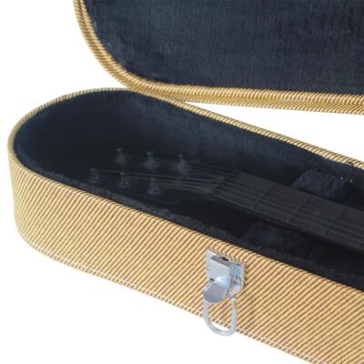 Glarry Wood Microgroove Hardware Glarry Hard-Shell GLP Electric Guitar Hard Case
