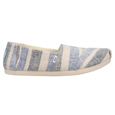 

Женские бежевые слипоны в полоску TOMS Alpargata Повседневная 10017804T, Бежевый, TOMS Alpargata Striped Slip On