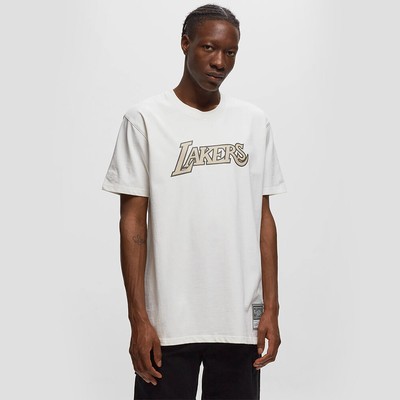 

Мужская футболка Mitchell - Ness NBA Los Angeles Lakers Lifestyle белый, Mitchell - Ness NBA Los Angeles Lakers Lifestyle T-Shirt