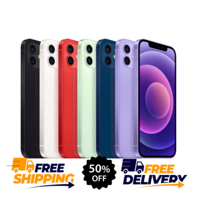Apple iPhone 12 6.1in -64GB 128GB- Tmobile Fully Unlocked