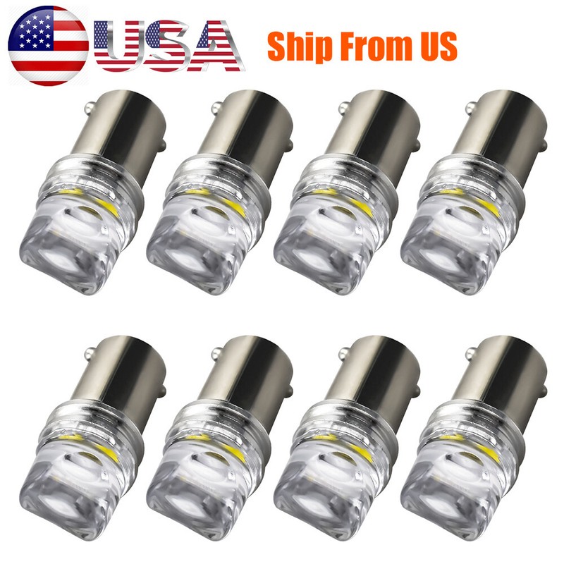 BA9S LED Instrument Panel Gauge Dash Interior Light Bulb 1815 T4W Pure White
