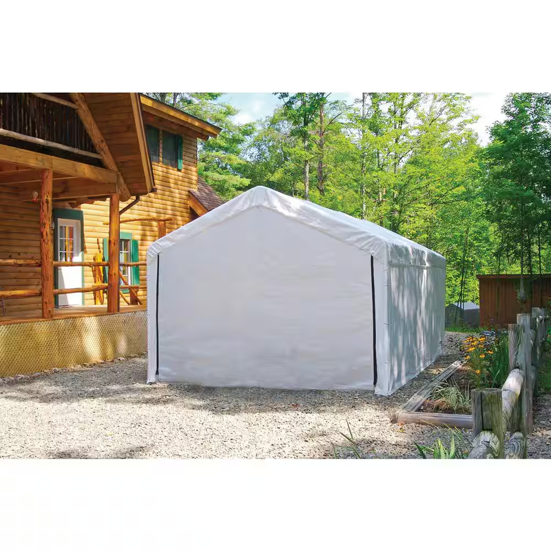 10 Ft. W X 20 Ft. D Sidewalls and Doors Kit for Max AP White Canopy with Uv-Resi