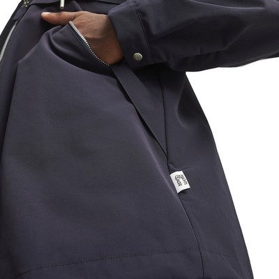 Pre-owned Puma Mmq Full Zip Jacket Mens Blue Casual Athletic Outerwear 62400416