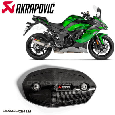 KAWASAKI NINJA 1000 SX 2020-2023 Heat shield AKRAPOVIC Carbon P