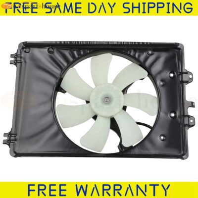 Electric A/C Condenser Cooling Fan For 2009 2010-2015 Honda Pilot 3.5L V6 611370