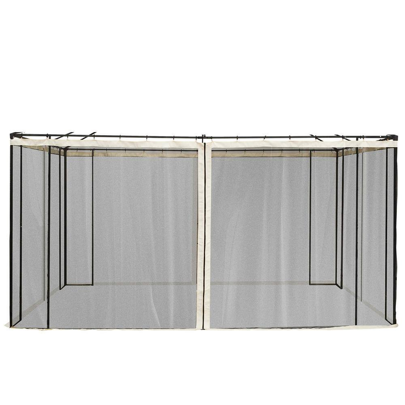 Replacement Mesh Mosquito Netting Screen Walls for 10 ft. x 13 ft. Patio Gazebo