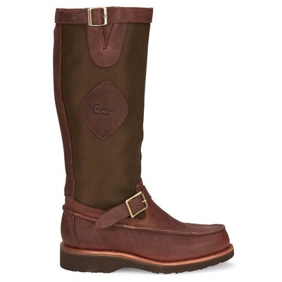 

Мужские коричневые повседневные ботинки Chippewa Cutter 17 дюймов с квадратным носком 23923, Коричневый, Chippewa Cutter 17 Inch Square Toe Pull On