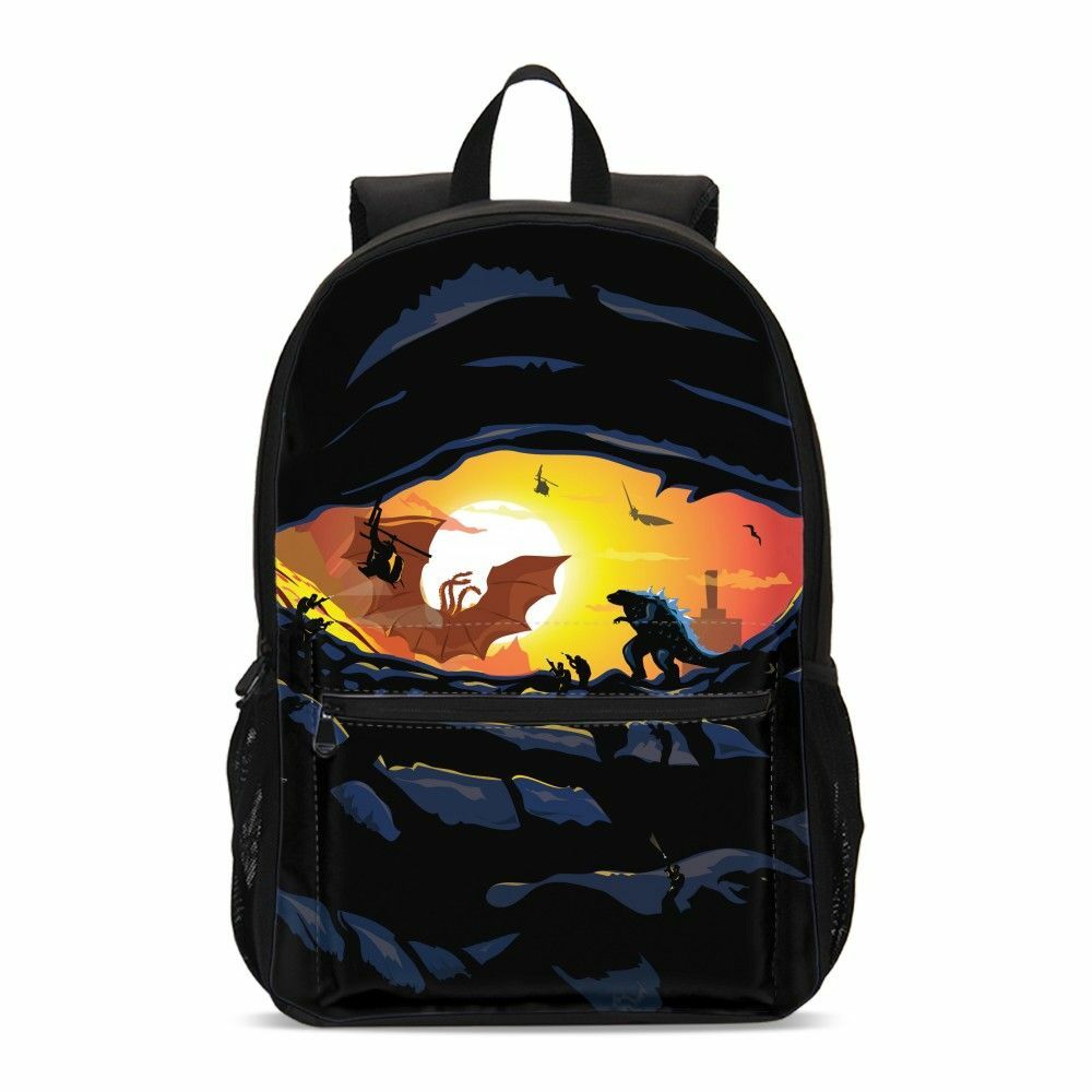 godzilla book bags
