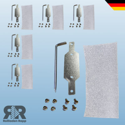 5er SET Reparaturset für Gurtband Rolladen MAXI 20 bis 24mm Gurtreparatur Nieten