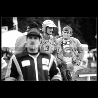 Photo M.001242 JEAN-CLAUDE LAQUAYE JOËL ROBERT 1980 HAWKSTONE PARK MX MOTO CROSS