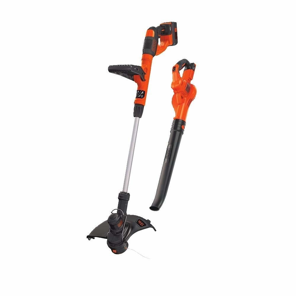 Weed Wacker Cordless Battery Powered Leaf Blower Combo Kit Yard Tools for Men
