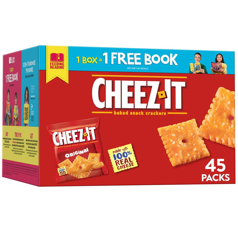 Chaeeze-it Original Crackers Snack Packs (1.5 Oz., 45 Ct.)