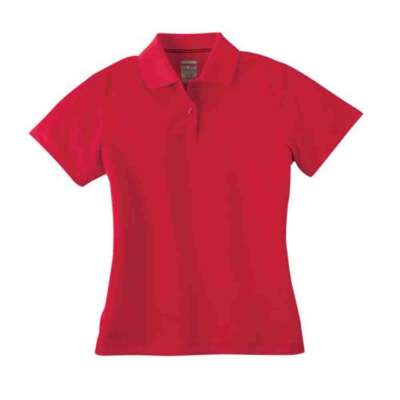 

Page - Tuttle Cool Swing Pique Short Sleeve Polo Shirt Womens Red Casual P29919-, Красный